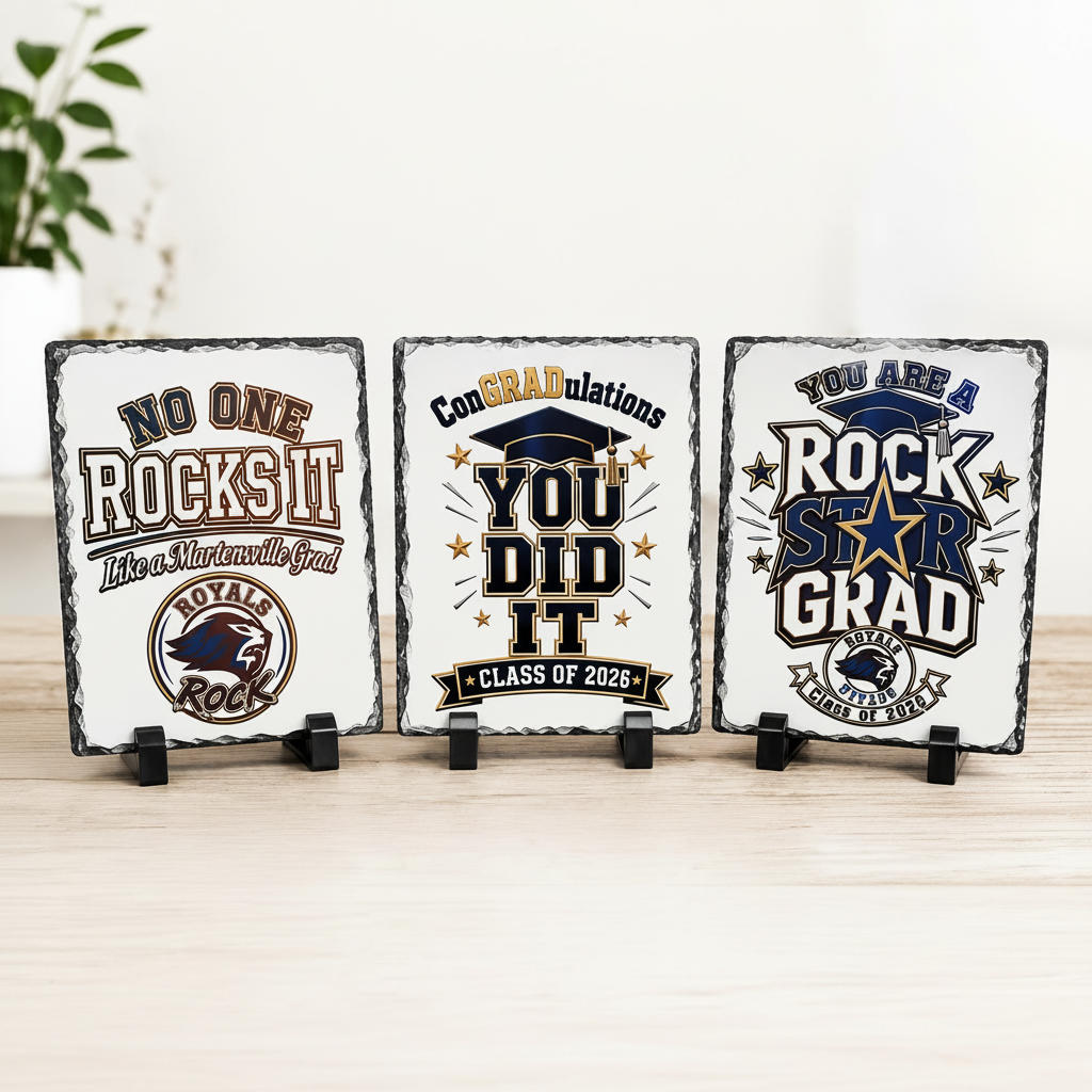 🎓 Martensville Royals Graduation Slate Plaque – Class of 2026 – The ...